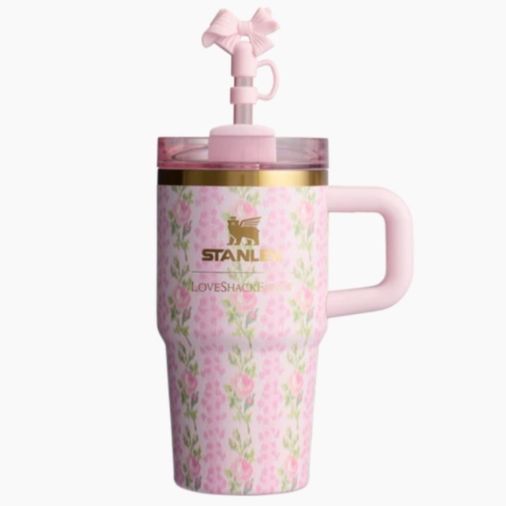 Stanley x LoveShackFancy 20 oz. NWT Quencher in Blooming Heirloom